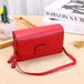 Effortless Elegance: Korean Simple Shoulder Bag for Daily Travel in PU Leather