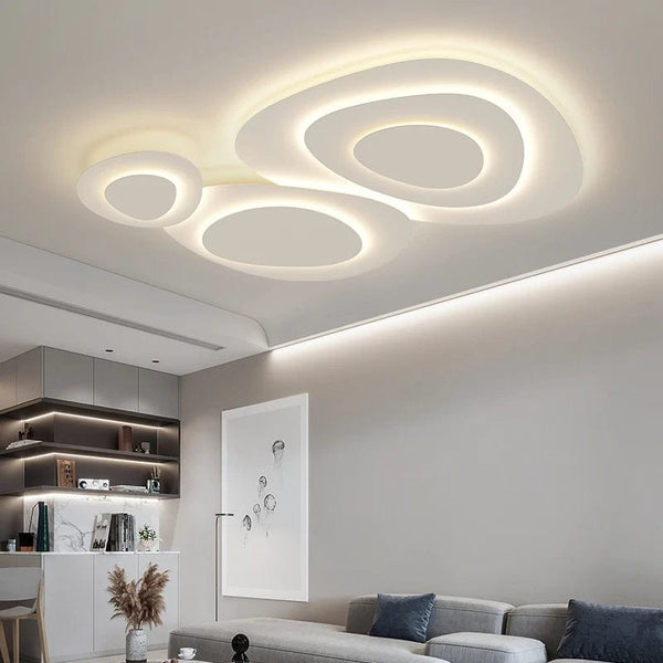 Ultra-Thin LED Ceiling Lamp - Modern Light Luxury Design for Hall, Bedroom, and Living Room Elegance