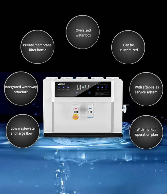 Water Innovation Redefined: Kangen Filtration and Hot Water Machine in a Sleek Kitchen Dispenser