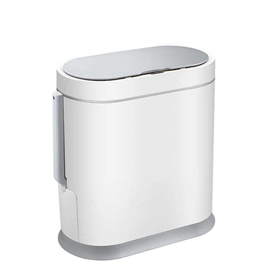 Smart and Stylish: Introducing the Household Waterproof Sensor Bin with Toilet Brush