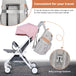 Spacious and Weather-Ready: Large Diaper Backpack with Crib for the Ultimate Outdoor Parenting Experience