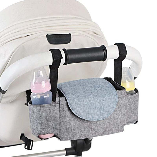 Baby Trolley Storage Bag: Stroller Organizer for On-the-Go Parents