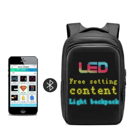 Bluetooth Brilliance: Unleashing the Power of LED Advertising with Our Connected Backpack
