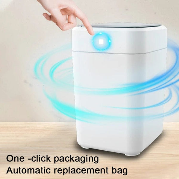 Smart and Stylish: Infrared Sensor One-Key Packing Trash Can for Modern Waste Solutions