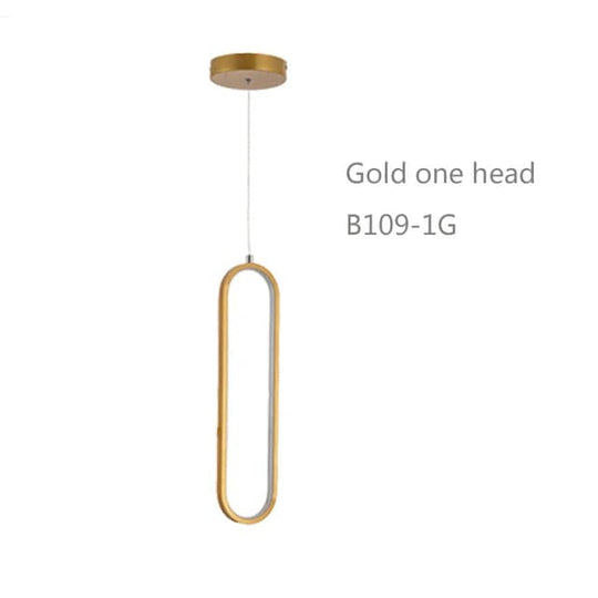 Long Wire Pendant Lamp - LED Lighting for Bedside Bedroom and Living Room Decor