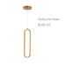 Long Wire Pendant Lamp - LED Lighting for Bedside Bedroom and Living Room Decor