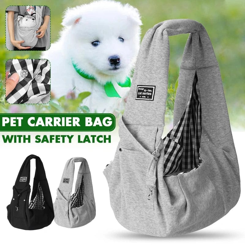 Pet Carrier Bag Cats Puppy Outdoor Travel Dog Shoulder Bag Cotton Single Comfort Sling Handbag Tote Pouch Cat Backpacks