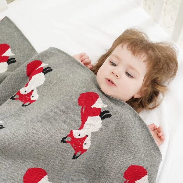 Meticulously Designed Sublimation Quilt Cotton Blanket for Your Little One