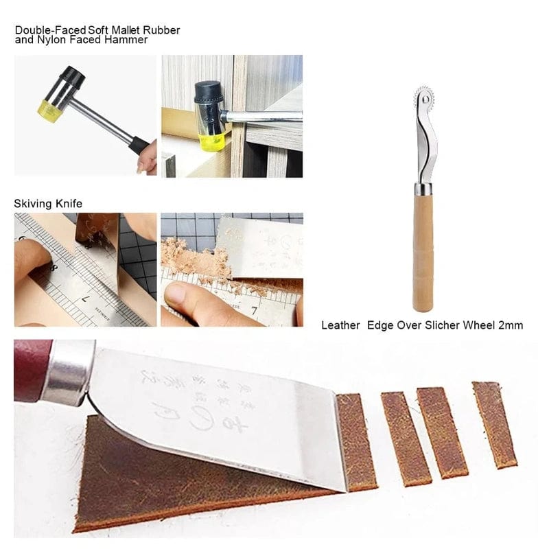 L29-1 Complete Leather Punch Tools - Essential Leather Craft Tool Set