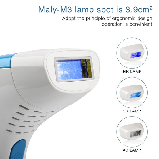 MLAY M3: Laser Facial Rejuvenation Meets Effortless IPL Hair Removal - Your Complete Beauty Solution