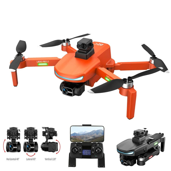 Discover Excellence with the New L800 PRO2 Drone: Professional 8K HD Camera, 3-Axis Anti-Shake Gimbal, Obstacle Avoidance - Capture Aerial Beauty with Precision