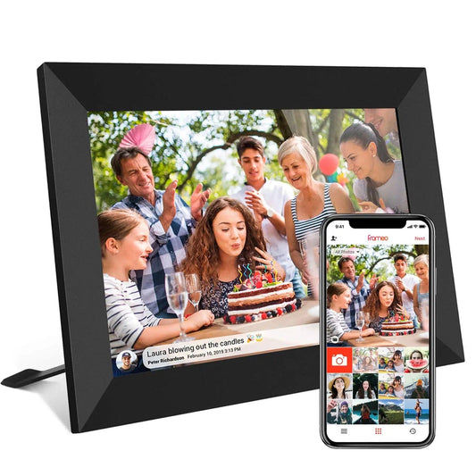 Interactive Showcasing: Bluetooth WiFi Ethernet Digital Photo Frame - A Modern Display for Your Memories