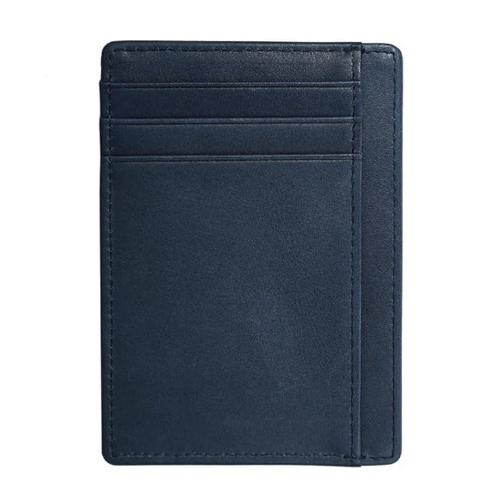 Modern Minimalism: RFID Front Pocket Wallet - Genuine Leather for the Modern Man