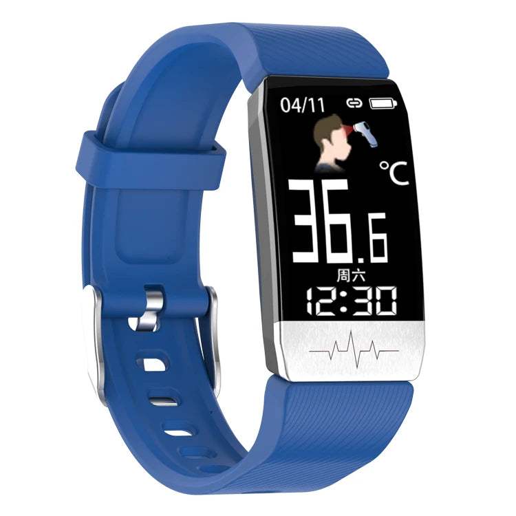 Temperature Sport Smartwatch with Heart Rate Monitor - Android Health Care Watch