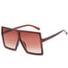 Luxury Fashion: Trendy Designer Oversized Square Sunglasses with Big Frames for Ladies