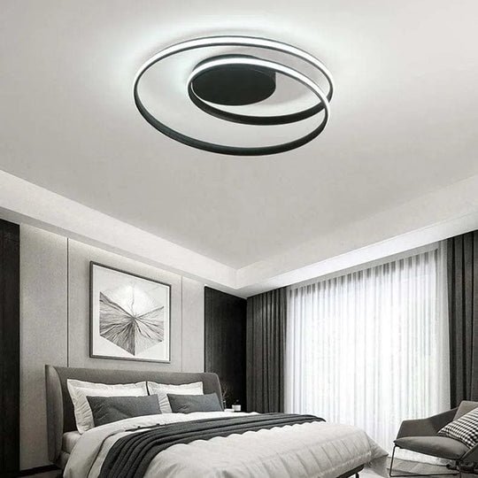 Contemporary Brilliance: Modern LED Ceiling Lamp - Acrylic Elegance for Your Living Spaces