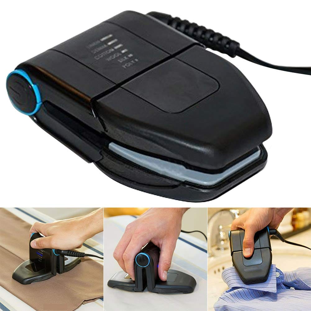 Travel Light and Wrinkle-Free: Handheld Folding Electric Travel Iron with Dry Steam.