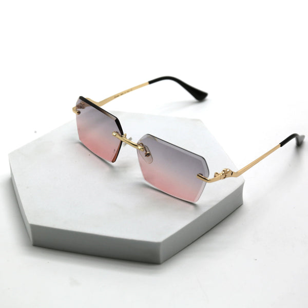 Hot Selling Luxury Rimless Sunglasses: Trendy Shades for Women and Men