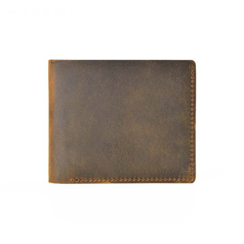 Mens Wallets Slim Genuine Cow Leather Mini Fashionable Card Holder Purse for Women