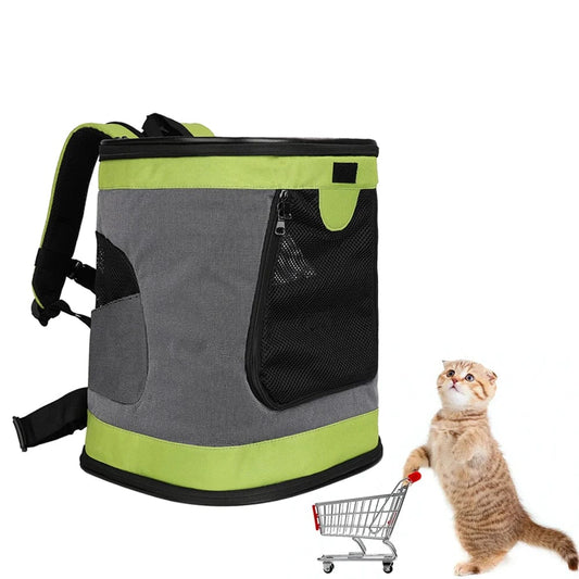 Pet Carrier Backpack for Traveling, Hiking, and Camping