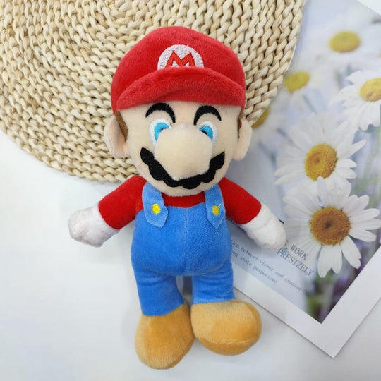 Super Bros Plush Toy - Mario Plush Doll for Kids' Birthdays and Fun Playtime