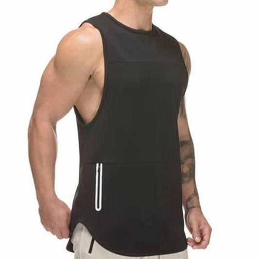 Sculpt and Shape: Men's Slimming Shaper Posture Vest for Compression and Correction