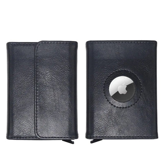 Fashion Meets Tech: Minimalist Wallet for AirTag - Front Pocket Convenience for Women