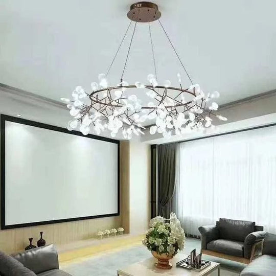 Modern Firefly LED Chandelier Light Led Ceiling Light Fixture Hanging Lamp for Dining Room