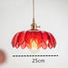 Playful Illumination: Pendant Light with Colorful Glass - LED Chandelier for Stylish Kitchen Spaces