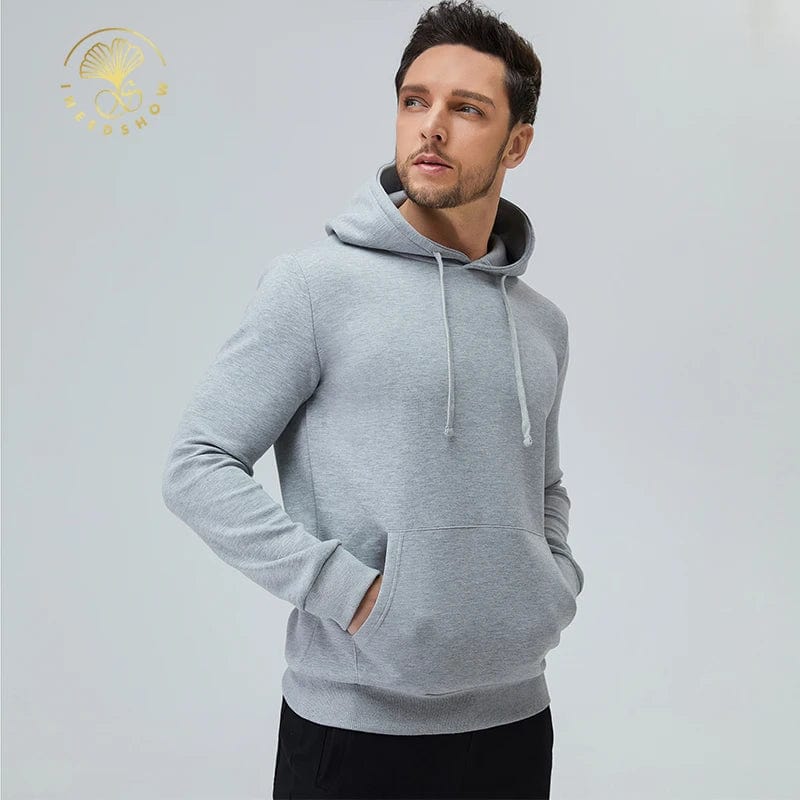 High Quality Cotton Pullover Mens gym fitness apparel Hoodies Oversize Hoodies Plus Size Sportswear Men's Hooded Clothing