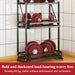 Maximize Kitchen Space: Foldable Stainless Steel Spice Racks Organizer for Cabinets