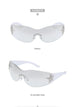 Luxury Rimless Sunglasses: Retro Cutting Lens, Gradient Shades for Men and Women