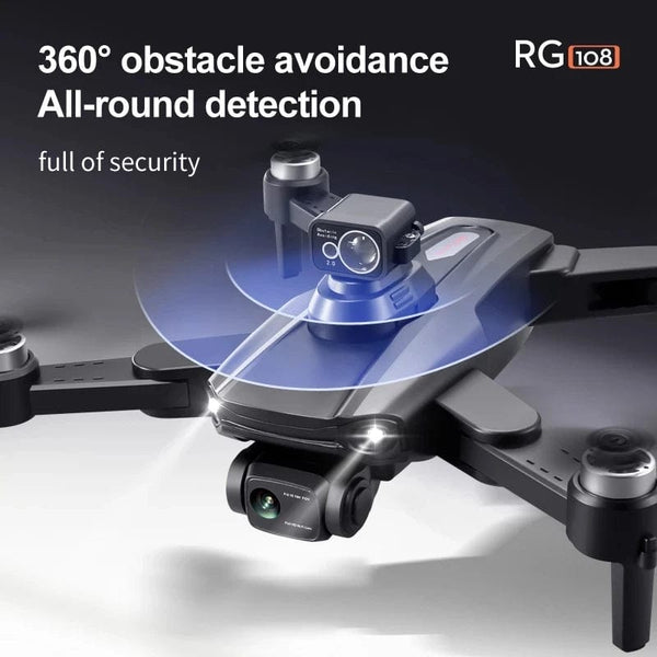 Flyxinsim Hot RG108 GPS Drone: 8K Dual HD Camera FPV, 3KM Long Distance, Brushless Flight - Explore the Skies with Superior Aerial Precision