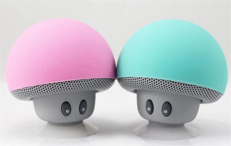 Cute and Portable: Mushroom V4.0 BT Bass 3D Stereo Subwoofer Speaker | Foste M24