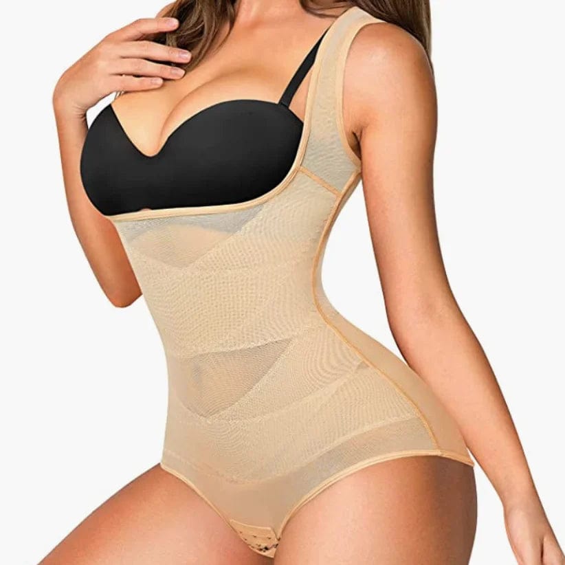 Define Your Curves: Waist Trainer Shapewear Bodysuits for Women – Tummy Control Elegance