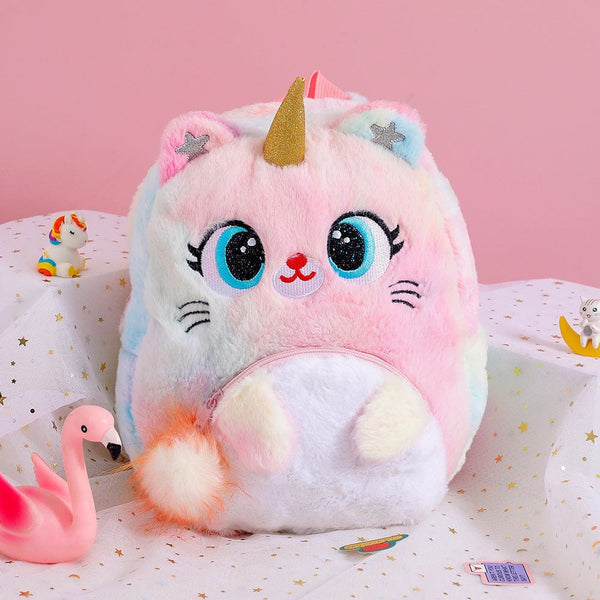 Children's Plush Unicorn Backpack – The Adorable Toddler's Best Friend for School