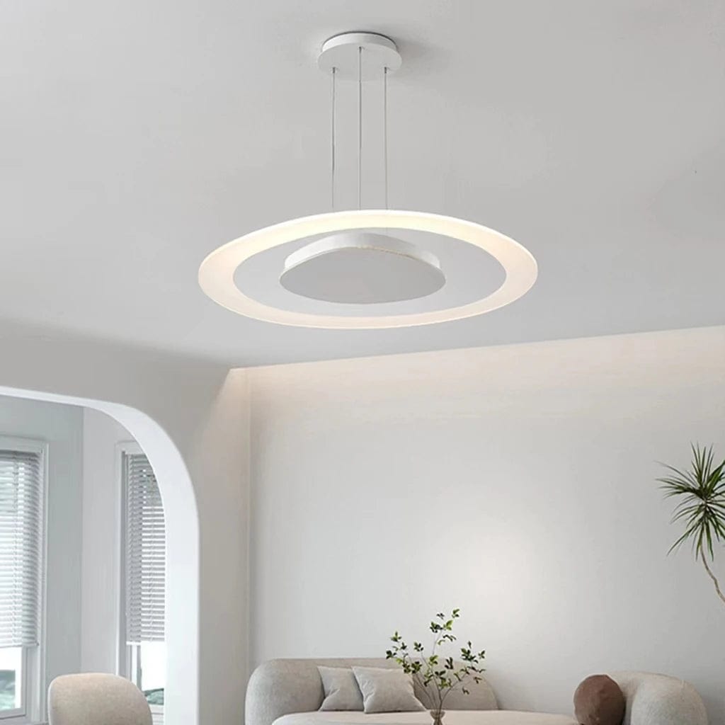 Geometric Elegance: Simple Living Room Ceiling Light - Personality and Design in Every Detail