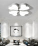 Simple Elegance: Modern LED Ceiling Lamp - Decorative Four-Leaf Clover Design for a Stylish Living Room Atmosphere