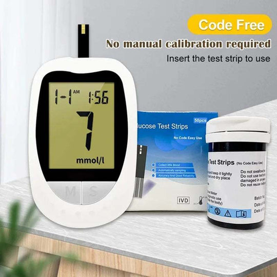 Smart Diabetes Management: Multifunctional Blood Glucose Monitor Meter with Large Screen