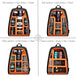 Portable Camera Bag - Waterproof, Scratch-proof Dual Shoulder Backpack