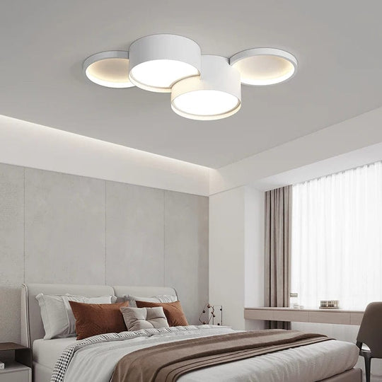 Simplicity in Style: Bedroom Ceiling Light - Round Combination LED Lamp for Modern Home Decor