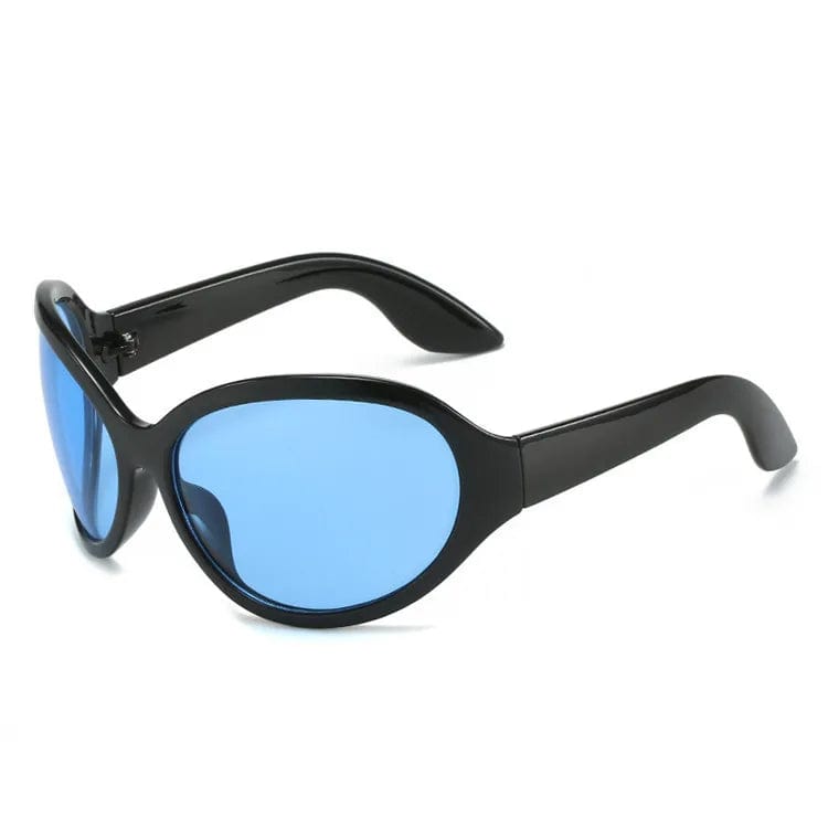 Fashion Female Sun Glasses: Oversized Big Frame Mirror Eyewear for Women