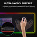 RGB Gaming Mouse Pad - Waterproof RGB Gaming Mouse Pad for Ultimate Performance