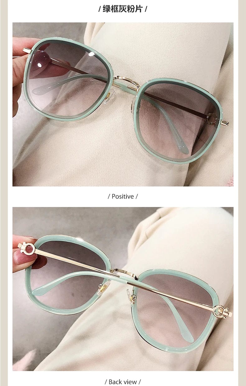 Fashionable Vintage Classic Unisex Sunglasses for Ladies: Trendy and Luxury Eyewear