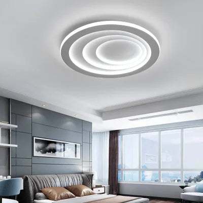 Dimmable LED Bedroom Lamp - Modern Small Living Room Ceiling Lamp for Contemporary Homes