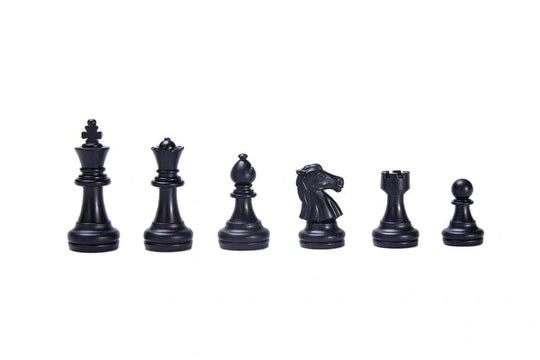 High-Quality Fold Magnetic Plastic Chess Set with Medium-Sized Board