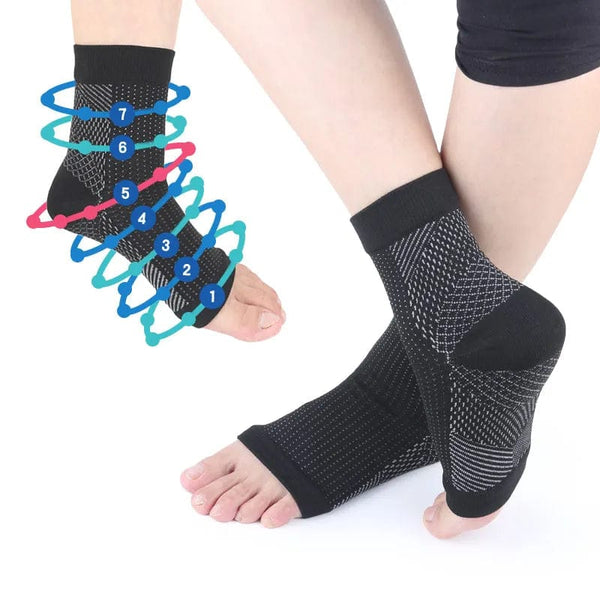 Plantar Fasciitis Socks: Compression Foot Sleeves, Anti slip medical plantar fasciitis