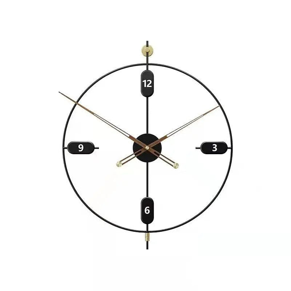 Timeless Elegance: Hot Sale Antique Metal Iron Wall Clock for Your Home Decor