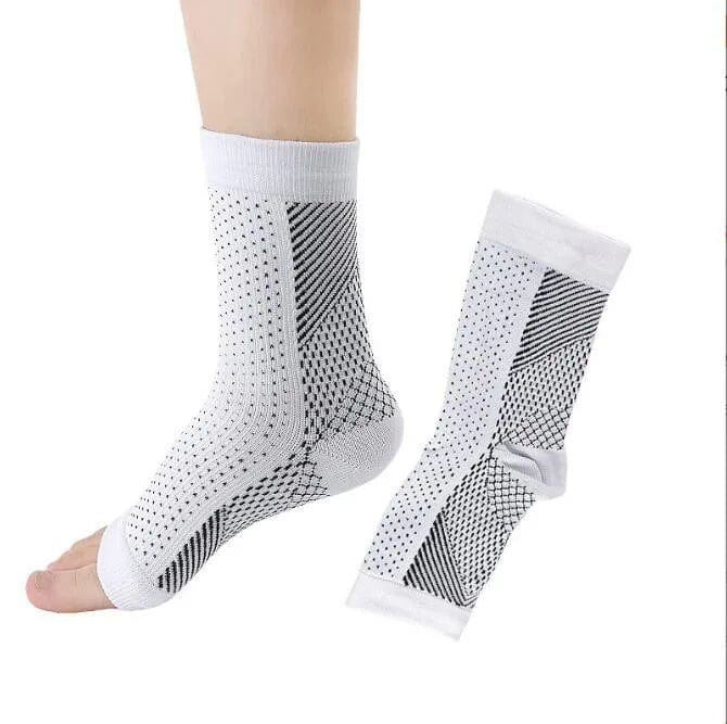 Walk with Ease: Ankle Compression Socks for Plantar Fasciitis and Achilles Tendon Relief