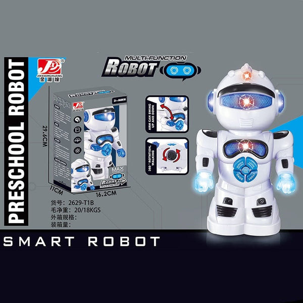 Learning and Fun with Smart Robot Toys for Kids – Intelligent Music, Lights, and More!